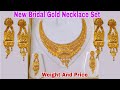 New Gold Necklace Set Design | Latest Gold Necklace Set With Price