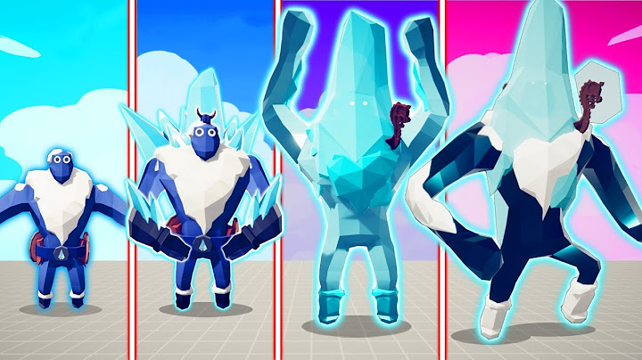 EVOLUTION OF ICE GIANT ( 2019 - 2025 ) | TABS - Totally Accurate Battle Simulator