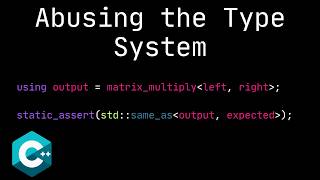 Abusing The Type System In C