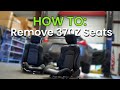 How To Remove 370Z Seats