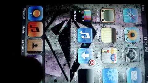 How to put Blank Icons on Jailbroken Ipod Touch