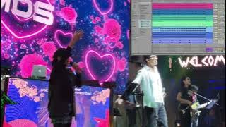 Yura Yunita, Dewa 19 - Risalah Hati (Sequencer) @mds.band cover live performance @hadesvip_