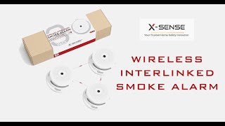 X-Sense interconnected smoke alarms