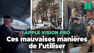 À peine sorti, l’Apple Vision Pro fait déjà des dégâts