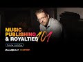 Music publishing and royalties with mdiio