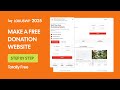 How to Make a Free Donation Website Without Coding in 2025 Using WordPress  #fundrizer #wordpress