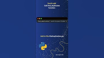 Find and Remove Duplicate Files with Python – Save Your Storage Space! #python #codingtipsandtricks