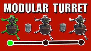 *NEW* | MODULAR  TURRET | TRIPLE TURRET DEFENCE LINE | RUST 2025