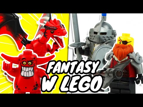 STWORZYŁEM CAŁY ŚWIAT FANTASY Z LEGO