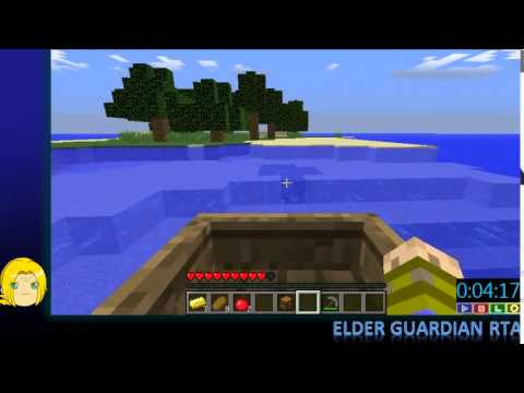 Minecraft エルダーガーディアンを8分40秒で倒す ゆっくり実況 Rta Youtube