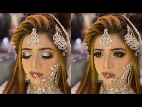 Quick and Easy Makeup \u0026 Hairstyle Tutorial 2024 by Ouj Beauty Parlour