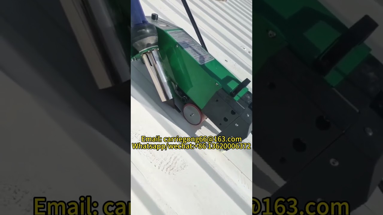 TOP4500A Automatic Overlap Welder TPO Roofing Welding Machine Waterproofing PVC TPO Membrane Roofer