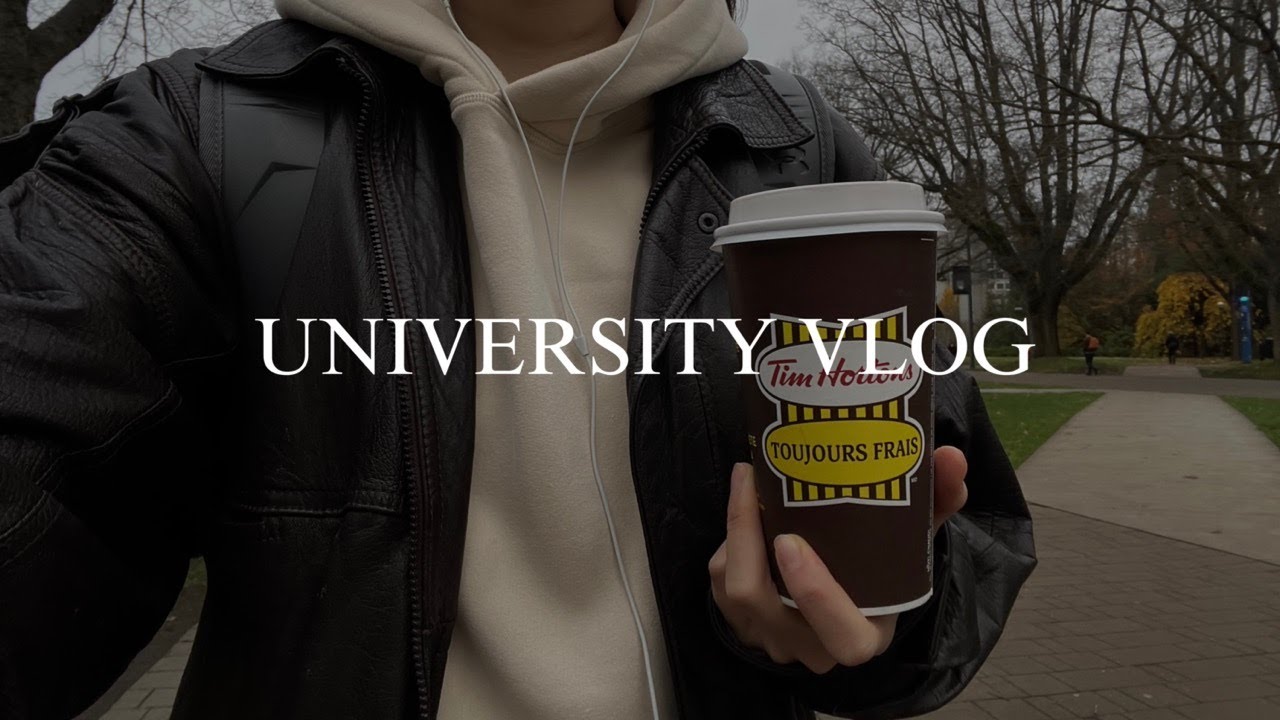 university vlog | reading break | getting back into a routine | studying at the library