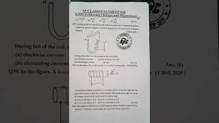 Moving Charges &amp; Magnetism Class 12 Physics CBSE Board All important PYQs | #class12physicspyq #cbse