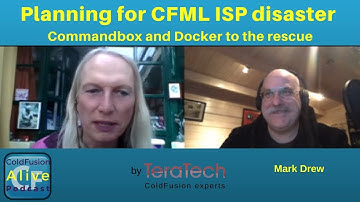 074 Planning for CFML ISP disaster (Commandbox and Docker to the rescue) with Mark Drew
