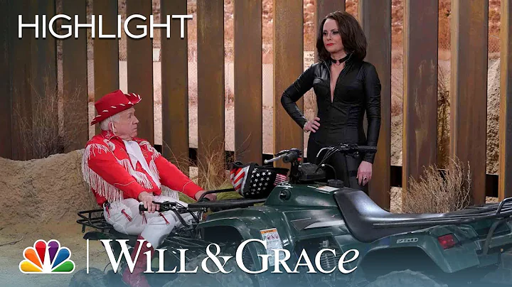 Karen and Beverley Leslies Wall Duel - Will & Grac...