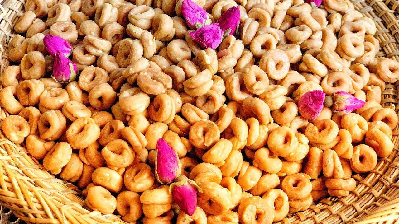 كعك صغير ديال اسفي بمناسبة عاشوراء مقرمش وهشيش