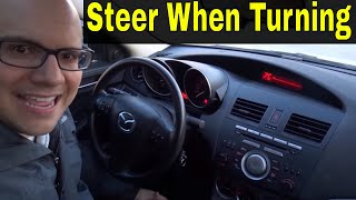 How To Steer A Car When TurningBeginner Driving Lesson