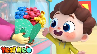 Rainbow Popcorn Truck is Coming! | Colors Song | Kids Songs | Starhat Neo | Yes! Neo