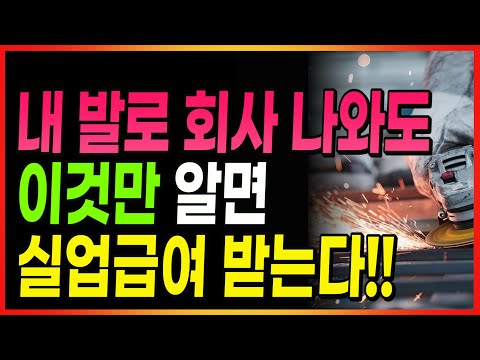 내 발로 퇴사해도 이것만 알면 실업급여 받을 수 있다 자발적 퇴사 실업급여 받는 방법 