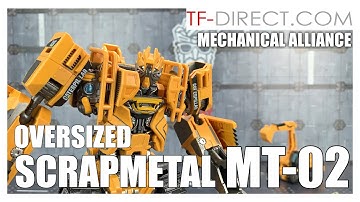Mechanical Alliance 机械战队 Mechanical Team MT-02 Oversized Studio Series Scrapmetal