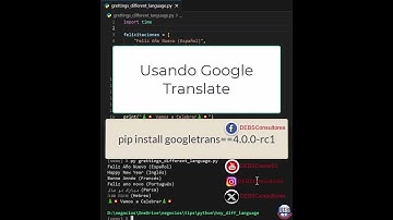📢🥇#Traducir Texto con #Google #Translator y #Python 🐍