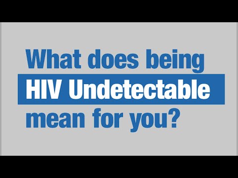 Video: Waarom is hiv niet detecteerbaar?