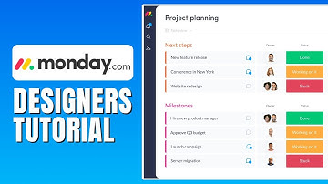 How To Use Monday.com For Designers - Monday.com Creative Team Tutorial
