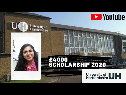 Scholarship for international students from The University of Hertfordshire