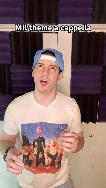 One year anniversary of this video 🎉 #wii #singing #acapella #nintendo