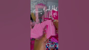 DIY Business Cards Using Canva ✨🩷 #businesstips #onlinebusiness