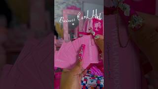 DIY Business Cards Using Canva ✨🩷 #businesstips #onlinebusiness