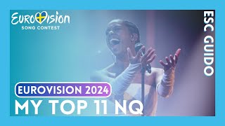 Eurovision 2024 | My Top 11 Non Qualifiers