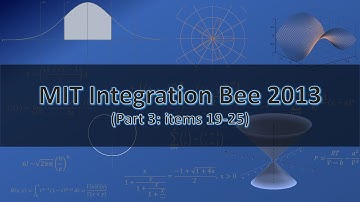 MIT Integration Bee 2013 Part 3 final