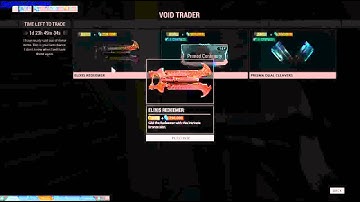Warframe Void Trader Baro Ki