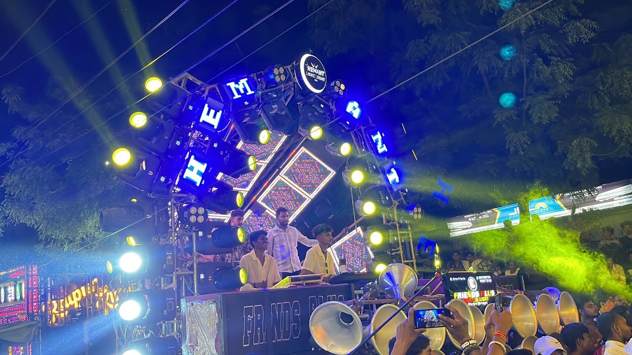 Bilaspur Police Line Urs 2025 🥳 New Sawari Dhun - कई गरम माहौल में 😍 Jai Ambe Dhumal Group Raipur