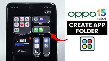 [ColorOS 15] How to Create App Folder on ANY Oppo Phone - App Folder Setting