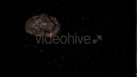 Asteroid and Space Background | Motion Graphics - Videohive template