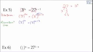 Day 4: Exponential Equations