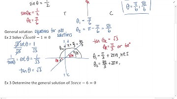 PreCal12 - 4.4 Trigonometric Equations