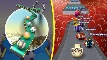 Going Balls Vs Action Balls All Levels Gameplay Android iOS #177