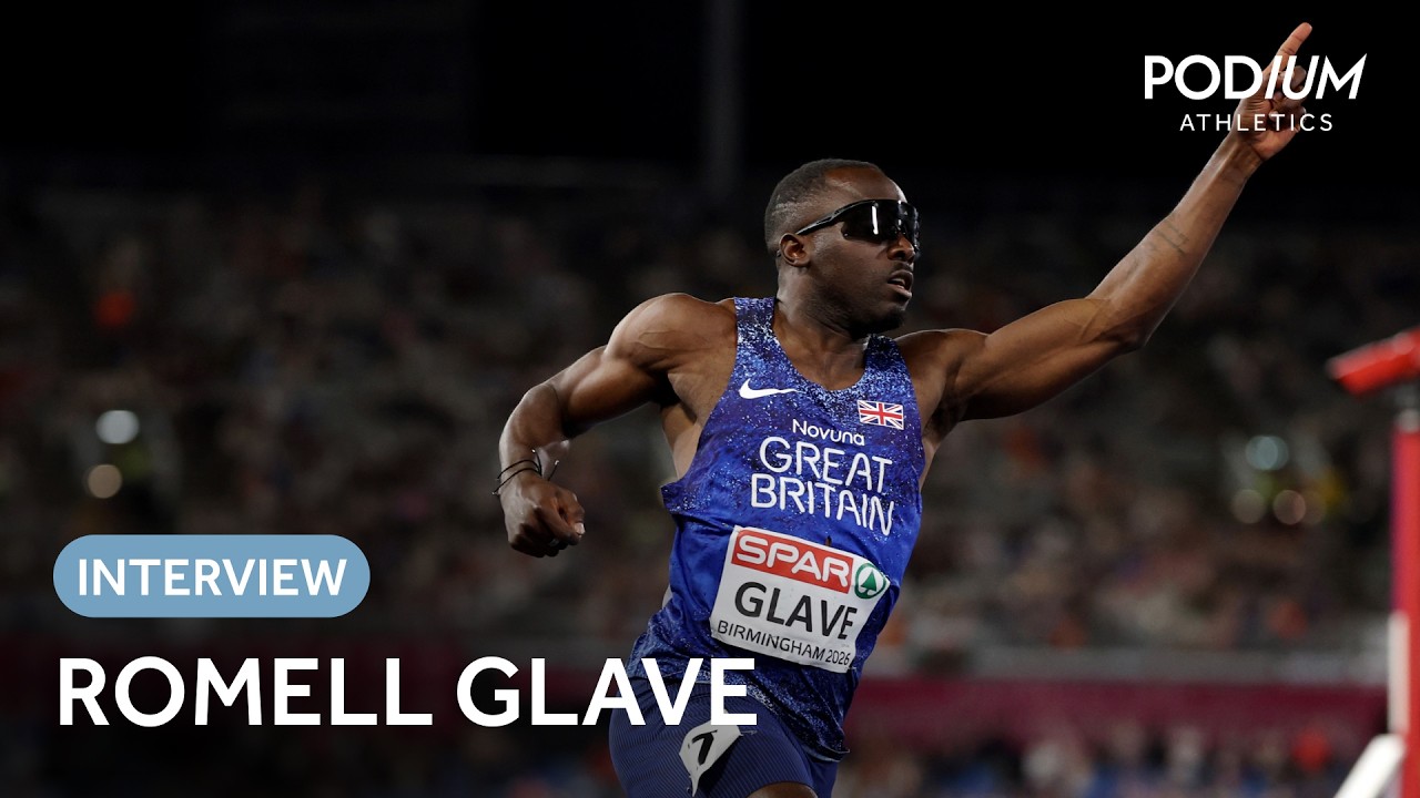 Romell Glave | European 100m champion
