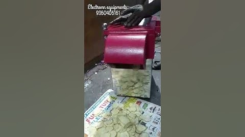 Potato slicer | Potato slicing machine