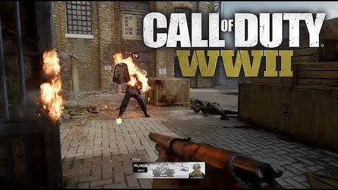 Call of Duty WW2 PS4 Gameplay - Kill Confirmed - How to Level up Fast in COD WW2