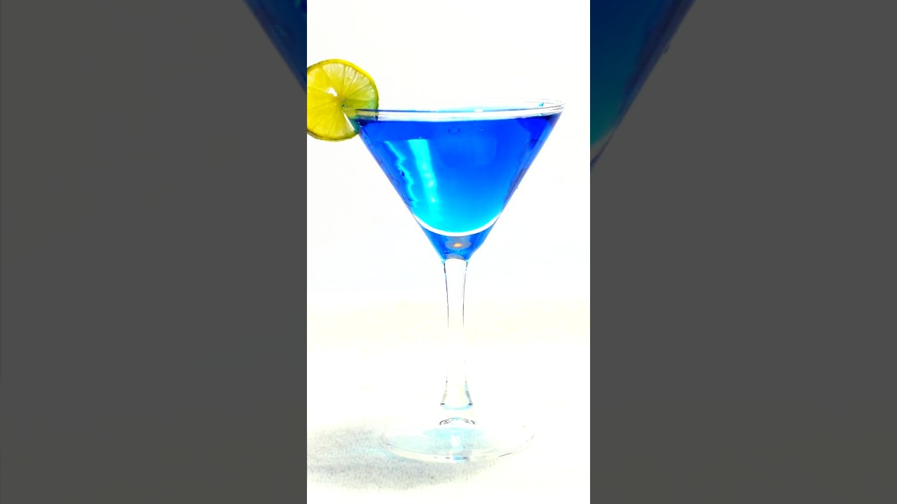 This Blue Vanilla Martini Is Pure MAGIC