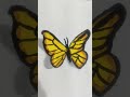 realistic 3d butterfly 🦋 drawing #shorts#art#paintings
