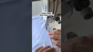 Sewing a Hidden Button Placket Tutorial #sewing #tailoring #sewingtutorial #sewingtips #sewinghacks