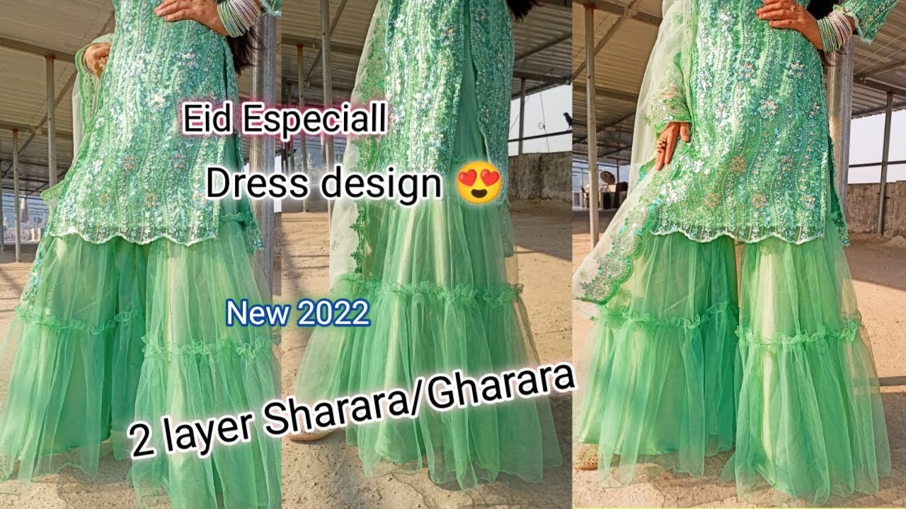 Sharara Dress Designs In 2022 Stylish Sharara Suit 2022 Garara Style  Fashion Trends - YouTube