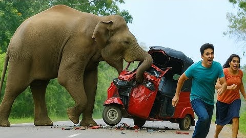 World Most Dangers Elephant Attack 2025.