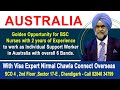 STUDY in Australia | Golden Opportunity for BSc Nurses | with overall 6 Bands